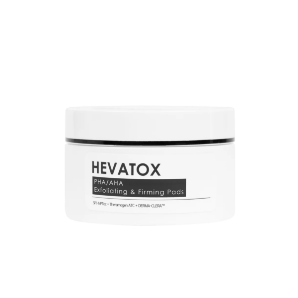HEVATOX® PHA/AHA Exfoliating & Firming Pads (Topical Neuro-toxin)