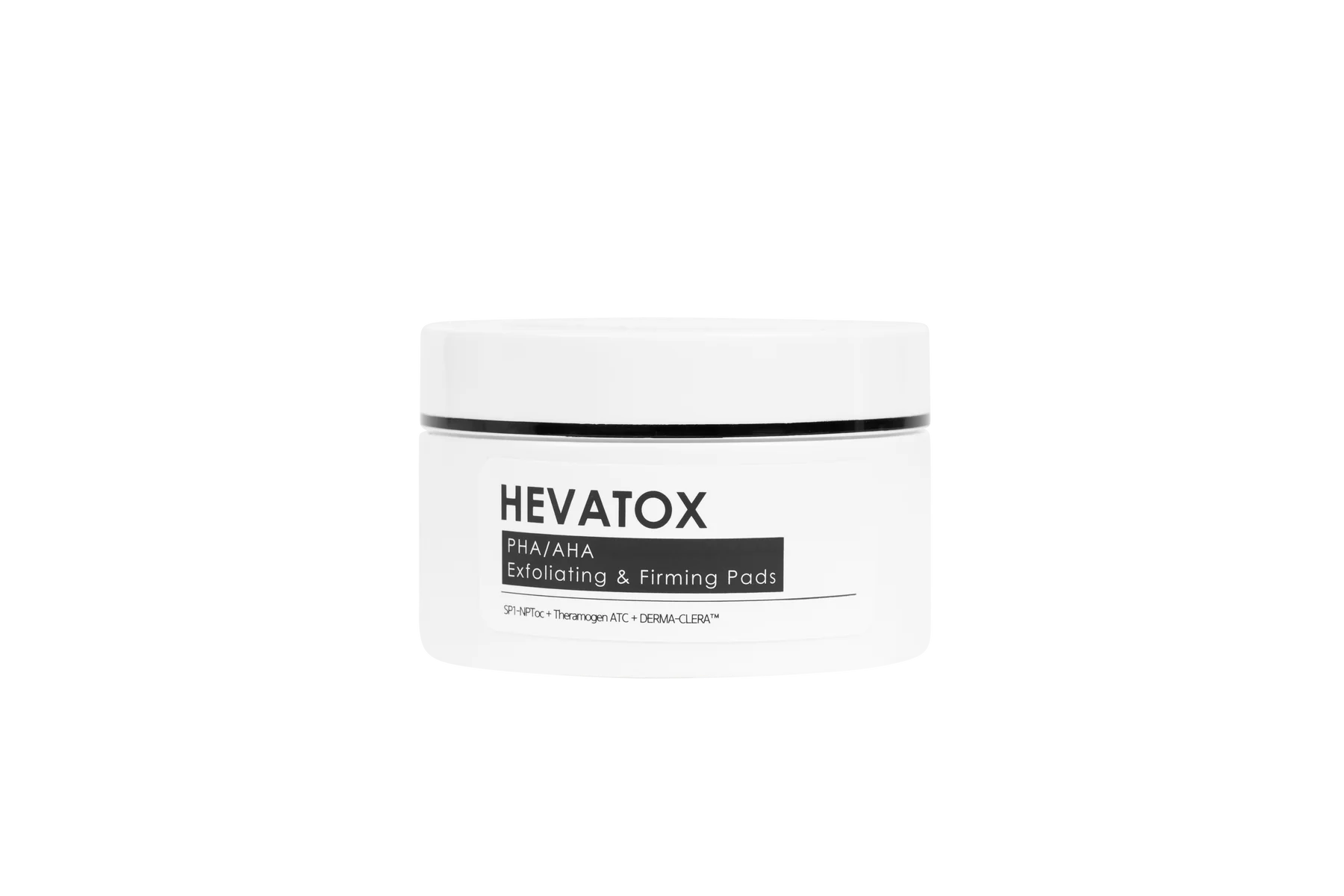 HEVATOX® PHA/AHA Exfoliating & Firming Pads (Topical Neuro-toxin)