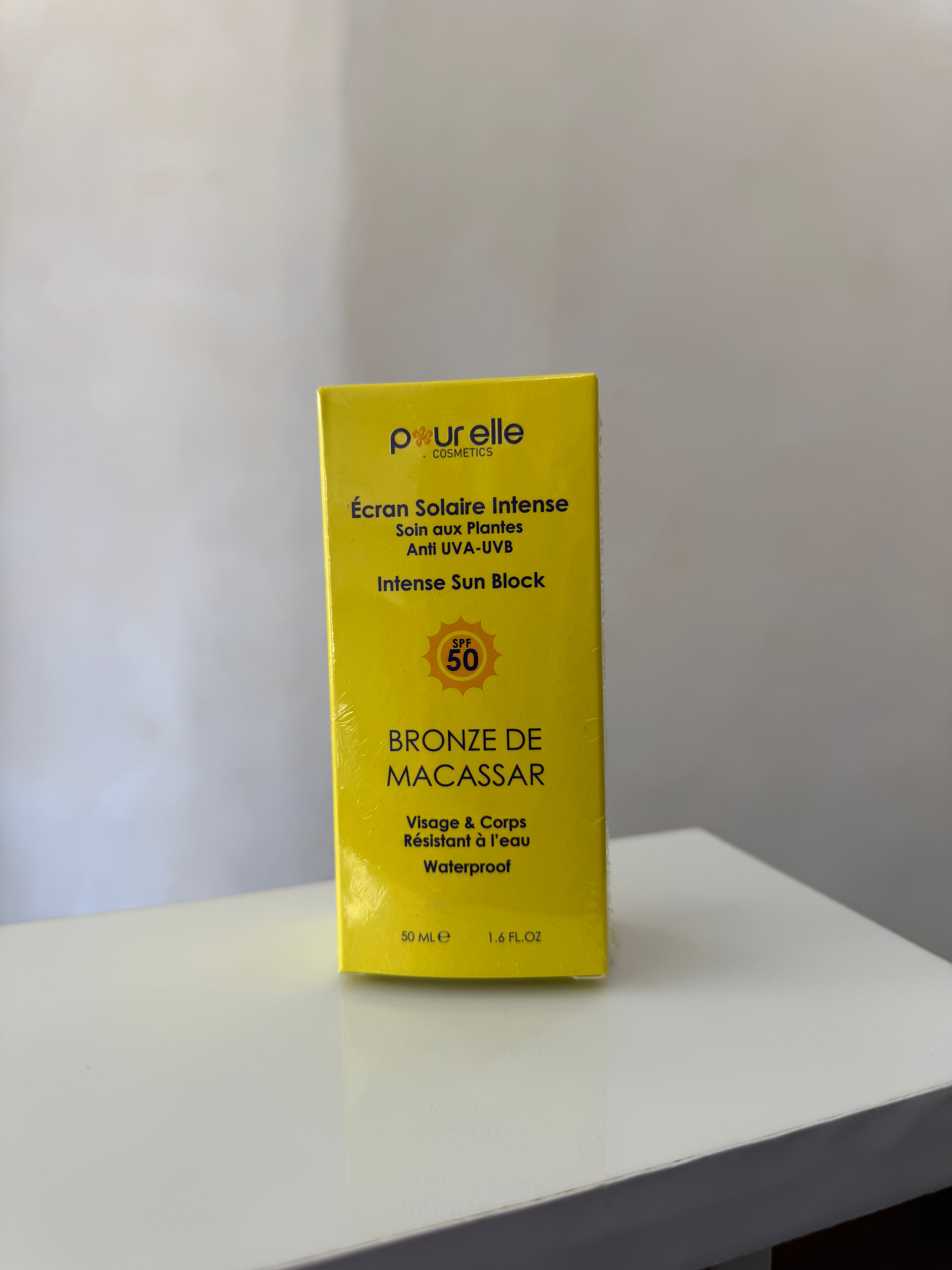 Pour Elle Intense Sun Block Bronze De Macassar SPF 50