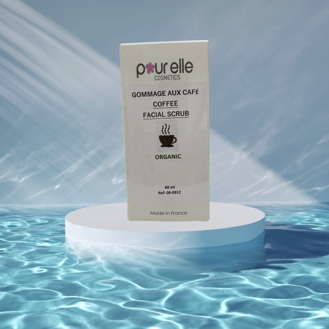 Coffee facial scrub