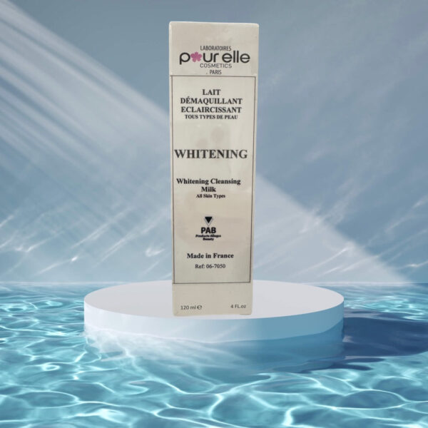Whitening cleansing milk